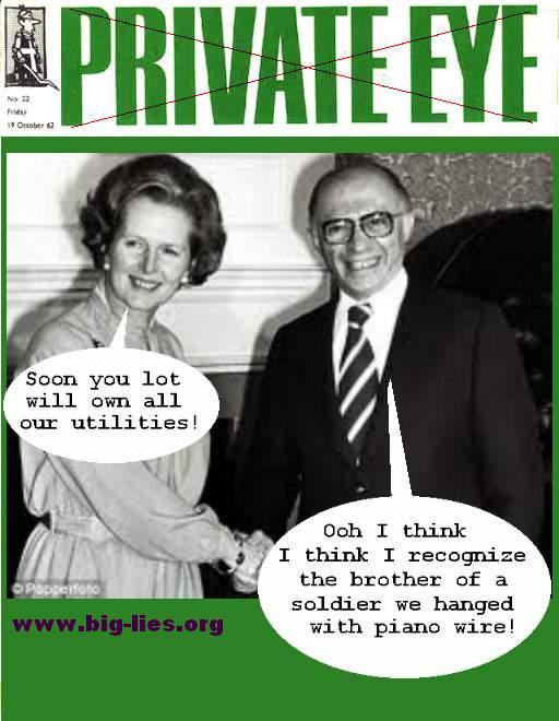 Thatcher Begin chosen people frauds